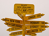 ニュージーランド最南端のサイン